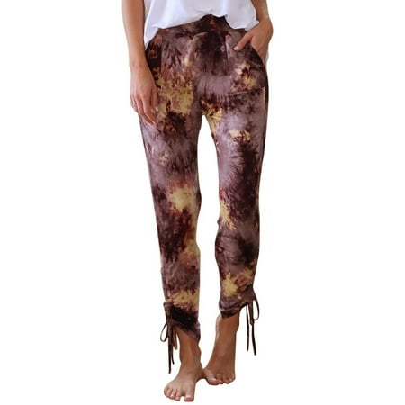 Xinqinghao Lounge Pants Womens New Elastic Band Tie-Dye Drawstring Casual Pocket Loose Home Pajama Pants Cargo Pants Multicolor M
Xinqinghao Lounge Pants Womens New Elastic Band Tie-Dye Drawstring Casual Pocket Loose Home Pajama Pants Cargo Pants Multicolor M