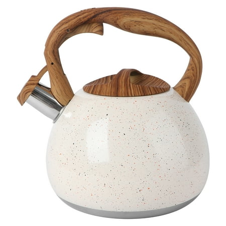 1Pc 2.8L Antique Stainless Steel Wooden Handle Flat Bottom Whistling Kettle Boiling Tea Kettle (White The Outer Packing for 3L)
1Pc 2.8L Antique Stainless Steel Wooden Handle Flat Bottom Whistling Kettle Boiling Tea Kettle (White The Outer Packing for 3L)