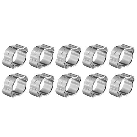 Big sale 10pcs Zinc Plated Iron Galvanized Two Ear Hose Clamp 523mm for Fule Petrol Pipe Tube (79MM)
Big sale 10pcs Zinc Plated Iron Galvanized Two Ear Hose Clamp 523mm for Fule Petrol Pipe Tube (79MM)