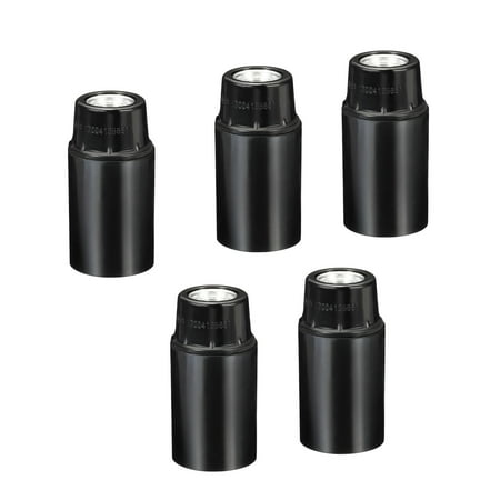 Uxcell E14 Bulb Holder Light Socket 5 Pack Thread LED Bulb Lamp Holder for Pendant Lights Black
Uxcell E14 Bulb Holder Light Socket 5 Pack Thread LED Bulb Lamp Holder for Pendant Lights Black