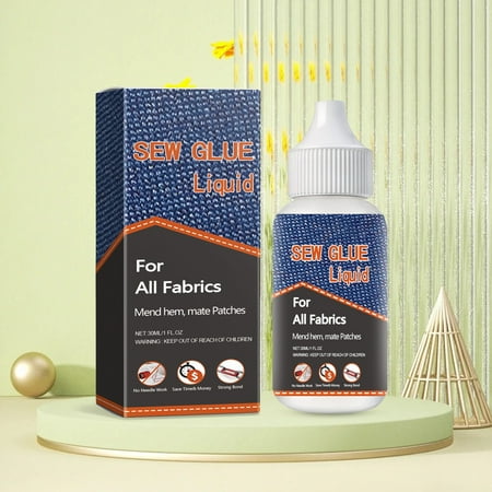 FallDeals! Cloth Glue Sewing Adhesive Washable Fabric Glue Clothing Repair Glue Fabric Adhesive for Sewing Room Craft Room
FallDeals! Cloth Glue Sewing Adhesive Washable Fabric Glue Clothing Repair Glue Fabric Adhesive for Sewing Room Craft Room