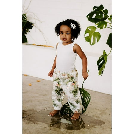 Kids Joggers in Flamingo Ashley Rose Clothing