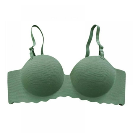 Xinhuaya Women Seamless Solid Color Breathable Padded Wirefree Adjustable Shoulder Strap One-piece 3/4 Cup Bra
Xinhuaya Women Seamless Solid Color Breathable Padded Wirefree Adjustable Shoulder Strap One-piece 3/4 Cup Bra