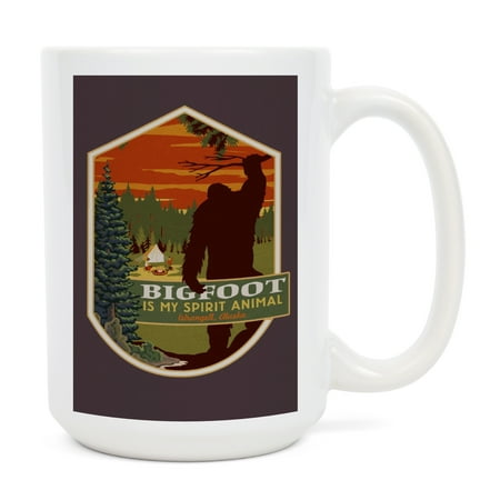 15 fl oz Ceramic Mug Wrangell Alaska Bigfoot is My Spirit Animal Contour Dishwasher & Microwave Safe
15 fl oz Ceramic Mug Wrangell Alaska Bigfoot is My Spirit Animal Contour Dishwasher & Microwave Safe