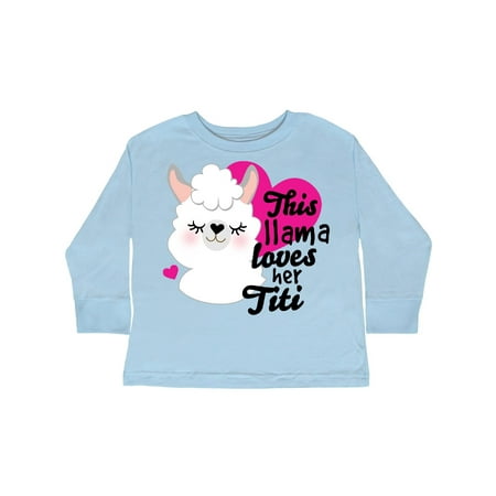 Inktastic Valentines Day This Llama Loves Her Titi Gift Toddler Toddler Girl Long Sleeve T-Shirt
Inktastic Valentines Day This Llama Loves Her Titi Gift Toddler Toddler Girl Long Sleeve T-Shirt