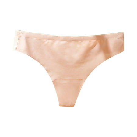 Boyshort Underwear for Women Thong Ice Silk Quick Dry Yoga Thong Lingerie for Women Beige XL
Boyshort Underwear for Women Thong Ice Silk Quick Dry Yoga Thong Lingerie for Women Beige XL
