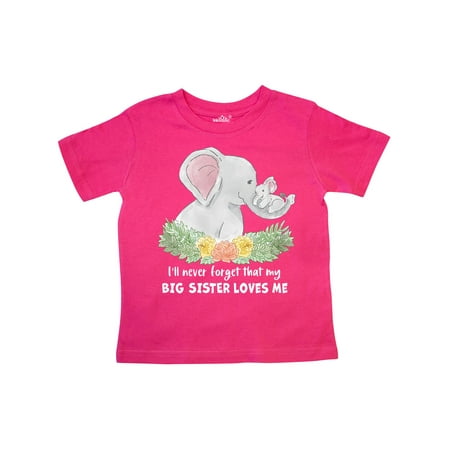 Inktastic I ll Never Forget That My Big Sister Loves Me Cute Elephants Gift Toddler Boy or Toddler Girl T-Shirt
Inktastic I ll Never Forget That My Big Sister Loves Me Cute Elephants Gift Toddler Boy or Toddler Girl T-Shirt