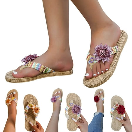 B91xZ Platform Flip Flops For Women Women Flip Flop Fashionable Summer New Pattern Indoor And Outdoor Versatility Straw Woven Size 7
B91xZ Platform Flip Flops For Women Women Flip Flop Fashionable Summer New Pattern Indoor And Outdoor Versatility Straw Woven Size 7