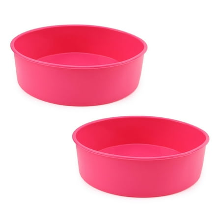 Round Bread Mold Silicone 8 Inch Cake Pan Round Baking Mold Set of 2 Non-Stick Bakeware Pan Reusable Food-Grade BPA Free
Round Bread Mold Silicone 8 Inch Cake Pan Round Baking Mold Set of 2 Non-Stick Bakeware Pan Reusable Food-Grade BPA Free