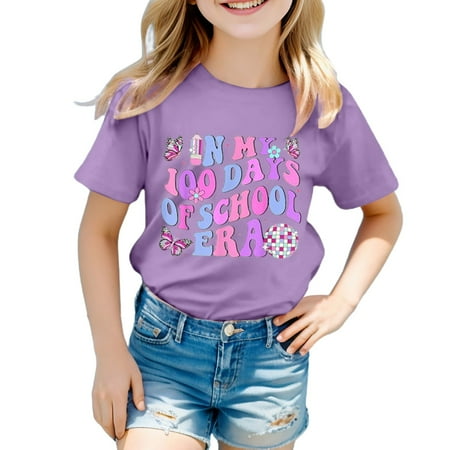 Girls Shirts Teen Kids Child Short Sleeve Prints T Shirts Trendy Fans Long Sleeve Tops 140
Girls Shirts Teen Kids Child Short Sleeve Prints T Shirts Trendy Fans Long Sleeve Tops 140