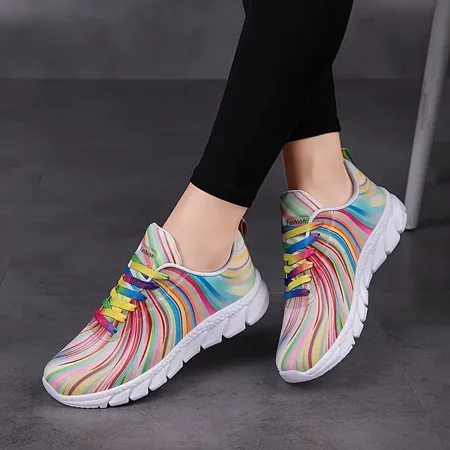 Women‘s Leisure Colourful Sneakers Lightweight Lace Up Low Top Shoes Women‘s Sport Shoes
Women‘s Leisure Colourful Sneakers Lightweight Lace Up Low Top Shoes Women‘s Sport Shoes