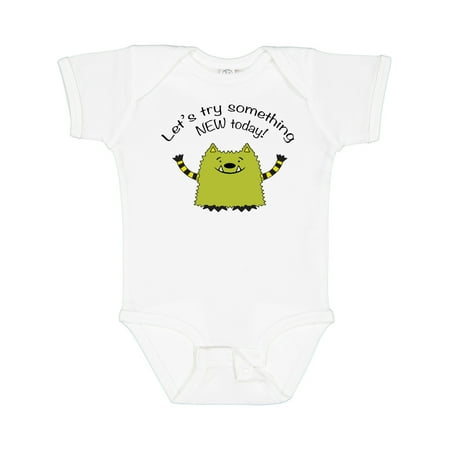 Inktastic Whatif Monster Try Something New Gift Baby Boy or Baby Girl Bodysuit