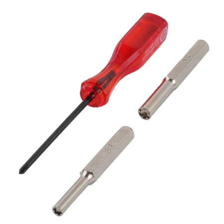 Security Screwdriver Bit Set 3.8mm+4.5mm+Y Screwdriver Tool for N64/SF-C/GB/NES
Security Screwdriver Bit Set 3.8mm+4.5mm+Y Screwdriver Tool for N64/SF-C/GB/NES