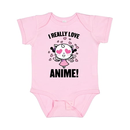 Inktastic I Really Love Anime with Cute Anime Cat and Hearts Gift Baby Boy or Baby Girl Bodysuit
Inktastic I Really Love Anime with Cute Anime Cat and Hearts Gift Baby Boy or Baby Girl Bodysuit