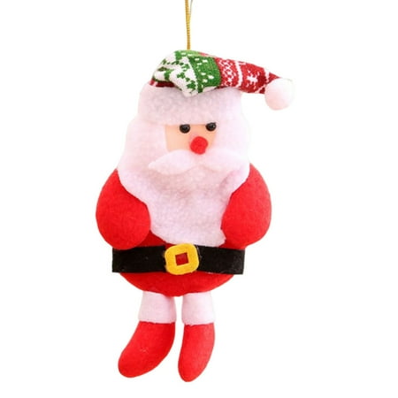 Christmas Snowman Santa Claus Hanging Pendent Exquisite and Compact Santa Pendant for Christmas Tree Hanging Decor Old Man
Christmas Snowman Santa Claus Hanging Pendent Exquisite and Compact Santa Pendant for Christmas Tree Hanging Decor Old Man