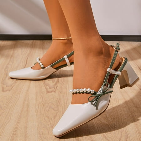 Sunhillsgrace Shoes For Women Sandals Women Ladies Fashion Causal Shoes Pearl Strap Sling-back Heels Sandals
Sunhillsgrace Shoes For Women Sandals Women Ladies Fashion Causal Shoes Pearl Strap Sling-back Heels Sandals
