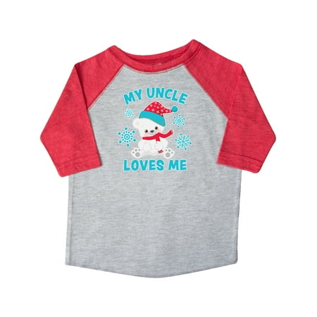 Inktastic Polar Bear My Uncle Loves Me in Santa Hat with Snowflakes Gift Toddler Boy or Toddler Girl T-Shirt
Inktastic Polar Bear My Uncle Loves Me in Santa Hat with Snowflakes Gift Toddler Boy or Toddler Girl T-Shirt