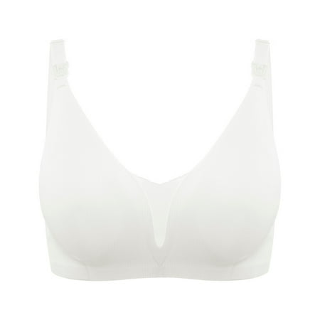 Women s Mesh Seamless Nursing Bras Comfortable Breathable No Steel Ring Bras Solid Color Front Buckle Breastfeeding Bra
Women s Mesh Seamless Nursing Bras Comfortable Breathable No Steel Ring Bras Solid Color Front Buckle Breastfeeding Bra