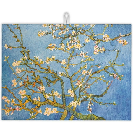 JUSIP Almond Blossom Tree Van Gogh Dish Drying Mats 18x24 Inch Dish Pad Drying Rack Mat for Kitchen Counter Ultra Absorbent Microfiber Dishware Coffee Maker Bar Countertop Decor
JUSIP Almond Blossom Tree Van Gogh Dish Drying Mats 18x24 Inch Dish Pad Drying Rack Mat for Kitchen Counter Ultra Absorbent Microfiber Dishware Coffee Maker Bar Countertop Decor