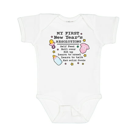 Inktastic My First New Years Resolutions with Baby Clip Art and Stars Gift Baby Girl Bodysuit
Inktastic My First New Years Resolutions with Baby Clip Art and Stars Gift Baby Girl Bodysuit