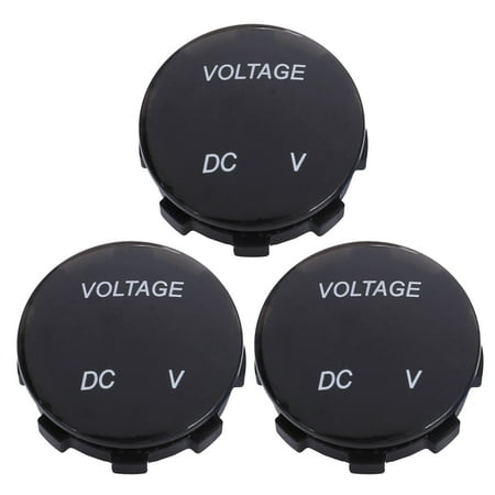 3X Universal Digital Monitor Voltmeter Waterproof Voltage Meter LED Blue for DC 12V-24V Car Motorcycle Auto Truck
3X Universal Digital Monitor Voltmeter Waterproof Voltage Meter LED Blue for DC 12V-24V Car Motorcycle Auto Truck