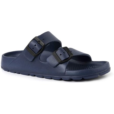 Women s Comfort Slides Double Buckle Adjustable EVA Flat Sandals
Women s Comfort Slides Double Buckle Adjustable EVA Flat Sandals