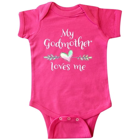 Inktastic My Godmother Loves Me- Heart Godchild Gift Baby Boy or Baby Girl Bodysuit
Inktastic My Godmother Loves Me- Heart Godchild Gift Baby Boy or Baby Girl Bodysuit