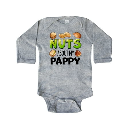 Inktastic Nuts About My Pappy Peanut Almond Pistachio Gift Baby Boy or Baby Girl Long Sleeve Bodysuit
Inktastic Nuts About My Pappy Peanut Almond Pistachio Gift Baby Boy or Baby Girl Long Sleeve Bodysuit