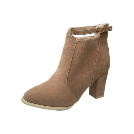 Welliumy Women Ankle Boots Zipper Block Heels Bootie Mid Top Booties Office Winter Shoes Work Buckle Chunky Khaki 9
Welliumy Women Ankle Boots Zipper Block Heels Bootie Mid Top Booties Office Winter Shoes Work Buckle Chunky Khaki 9