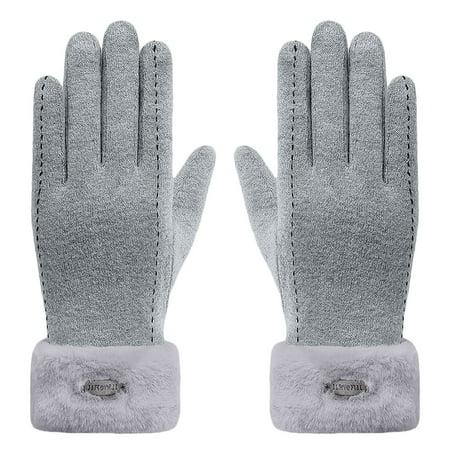 REORIAFEE Women Winter Warm Gloves Plush Thermal Cold Weather Gloves Warm Soft Gloves Winter Gloves Girls Warm Gloves Gray One Size
REORIAFEE Women Winter Warm Gloves Plush Thermal Cold Weather Gloves Warm Soft Gloves Winter Gloves Girls Warm Gloves Gray One Size