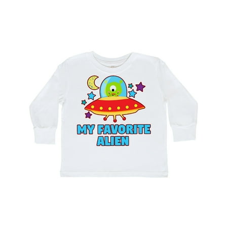 Inktastic My Favorite Alien in Spaceship with Moon and Stars Gift Toddler Boy or Toddler Girl Long Sleeve T-Shirt
Inktastic My Favorite Alien in Spaceship with Moon and Stars Gift Toddler Boy or Toddler Girl Long Sleeve T-Shirt