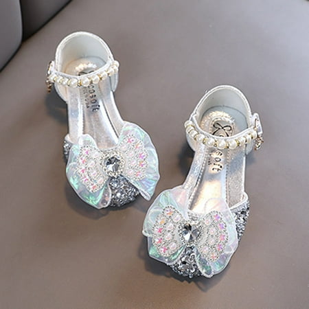HAXMNOU Kids Shoes Autumn New Children Princess Shoes Bow Knot PU Leather Shoes Dance Performance Shoes Round Toe Buckle Dress Shoes Silver
HAXMNOU Kids Shoes Autumn New Children Princess Shoes Bow Knot PU Leather Shoes Dance Performance Shoes Round Toe Buckle Dress Shoes Silver