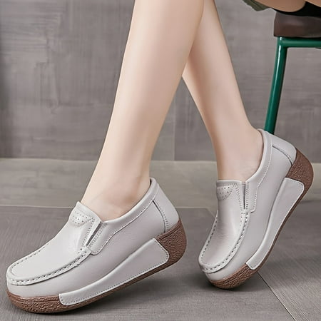 GUANGZHYZYFUS Comfortable and Trendy Women‘s Slip-On Platform Sneakers with Soft Sole for Stylish Daily Walking
GUANGZHYZYFUS Comfortable and Trendy Women‘s Slip-On Platform Sneakers with Soft Sole for Stylish Daily Walking