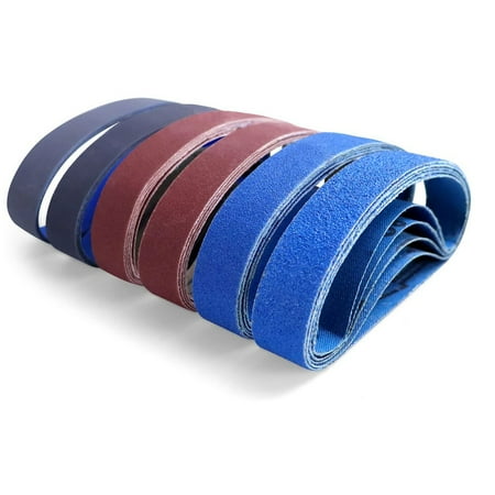 30 PCS 1/2Inch x 12Inch Knife Sharpener Sanding Belts Set 5 Each of 80/120/240/400/800/1000 Grits for Sharpening Knives
30 PCS 1/2Inch x 12Inch Knife Sharpener Sanding Belts Set 5 Each of 80/120/240/400/800/1000 Grits for Sharpening Knives
