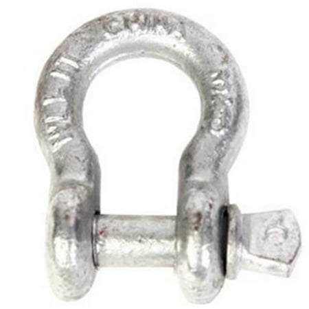 6443691 ANCHOR SHACKLES SCREW PIN HOT DIPPED GALVANIZED Pin Dia.x Body Size=7/16 x 3/8 WLL Tons=1
6443691 ANCHOR SHACKLES SCREW PIN HOT DIPPED GALVANIZED Pin Dia.x Body Size=7/16 x 3/8 WLL Tons=1