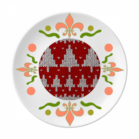 Red Tree Knit Nordic Illustration Pattern Flower Ceramics Plate Tableware Dinner Dish
Red Tree Knit Nordic Illustration Pattern Flower Ceramics Plate Tableware Dinner Dish