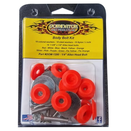 Body Bolt Kit Flou Orange Allen Head