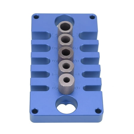 Blue 3-in-1 Hole Opener Locator Tool Aluminum Alloy & Mold Steel Woodworking Punch Set
Blue 3-in-1 Hole Opener Locator Tool Aluminum Alloy & Mold Steel Woodworking Punch Set