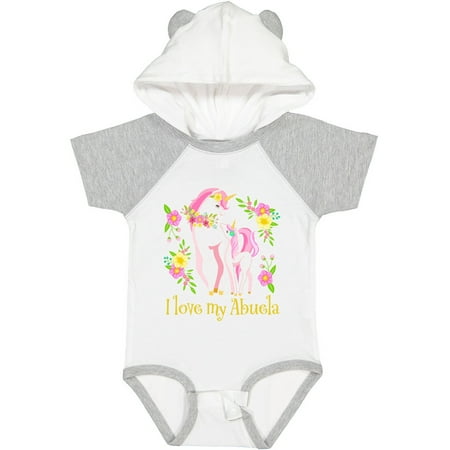 Inktastic I Love My Abuela Unicorn with Pink and Yellow Flowers Boys or Girls Baby Bodysuit
Inktastic I Love My Abuela Unicorn with Pink and Yellow Flowers Boys or Girls Baby Bodysuit