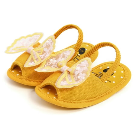 Girls Lace Flowers Soft Sole Toddler Shoes Sandals Princess Shoes Fish Mouth Open Toe Sandals Soft Sole Princess Toddler Shoes Sandals Yellow 12
Girls Lace Flowers Soft Sole Toddler Shoes Sandals Princess Shoes Fish Mouth Open Toe Sandals Soft Sole Princess Toddler Shoes Sandals Yellow 12