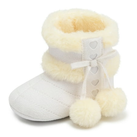 Meckior Baby Girls Boys Snow Warm Boots Infant Winter Booties Newborn Slip On Shoes for 3-18 Months
Meckior Baby Girls Boys Snow Warm Boots Infant Winter Booties Newborn Slip On Shoes for 3-18 Months