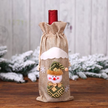 Christmas Wine Bottle Cover Snowman Santa Claus Reusable Wine Bags Dinner Party Table Decor
Christmas Wine Bottle Cover Snowman Santa Claus Reusable Wine Bags Dinner Party Table Decor