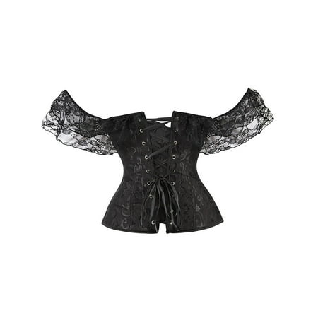 Frecoccialo 2021 New Women Short Sleeve Corset Solid Color Tie-up Boat Neck Close-fitting Crop Tops Cropped White/ Black
Frecoccialo 2021 New Women Short Sleeve Corset Solid Color Tie-up Boat Neck Close-fitting Crop Tops Cropped White/ Black