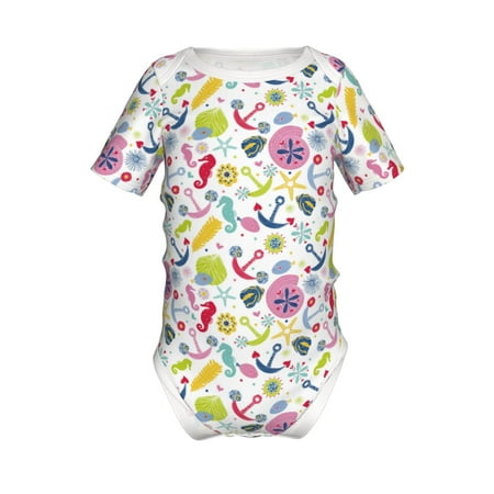 Coaee Undersea Seahorse for Soft Baby Short-Sleeve Bodysuit Baby Climbing Clothes Baby Girls Boys Bodysuit Romper-9M
Coaee Undersea Seahorse for Soft Baby Short-Sleeve Bodysuit Baby Climbing Clothes Baby Girls Boys Bodysuit Romper-9M