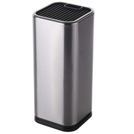 Knife Block Holder Scissors Slot Unique Slot Design to Blades Fingerprint-Proof Coating for Safe Space Saver
Knife Block Holder Scissors Slot Unique Slot Design to Blades Fingerprint-Proof Coating for Safe Space Saver