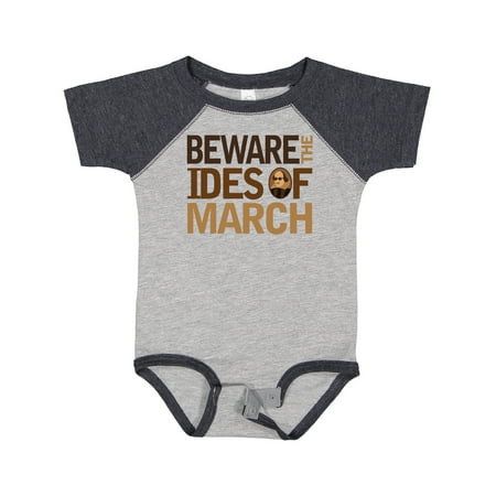 Inktastic Beware the Ides of March Gift Baby Boy or Baby Girl Bodysuit