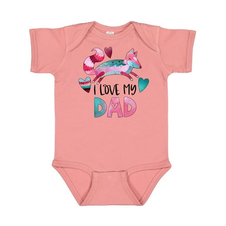 Inktastic I Love My Dad Pink and Blue Fox with Hearts Gift Baby Boy or Baby Girl Bodysuit
Inktastic I Love My Dad Pink and Blue Fox with Hearts Gift Baby Boy or Baby Girl Bodysuit