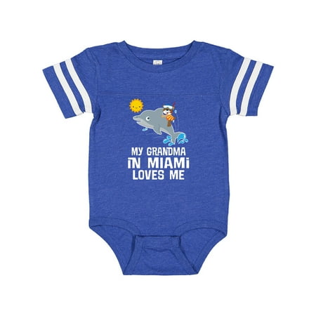 Inktastic Grandma in Miami Florida Loves Me Gift Baby Boy or Baby Girl Bodysuit
Inktastic Grandma in Miami Florida Loves Me Gift Baby Boy or Baby Girl Bodysuit