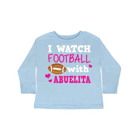 Inktastic I Watch Football with My Abuelita Gift Toddler Boy or Toddler Girl Long Sleeve T-Shirt
Inktastic I Watch Football with My Abuelita Gift Toddler Boy or Toddler Girl Long Sleeve T-Shirt