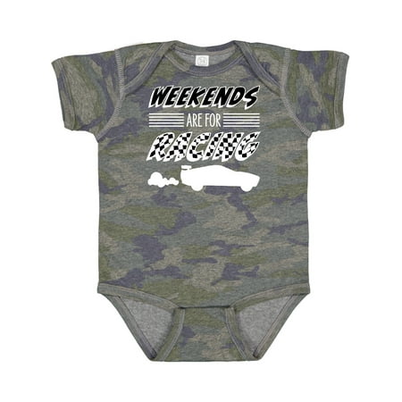 Inktastic Weekends Are for Racing Race Car Silhouette and Racing Flag Gift Baby Boy or Baby Girl Bodysuit
Inktastic Weekends Are for Racing Race Car Silhouette and Racing Flag Gift Baby Boy or Baby Girl Bodysuit